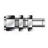 Bulkhead Adapter - 1/8 - Stainless Steel - Part #: SABO-2-2-S6 (SABO-2-2-S6, 22T2H2BZSS, ISSU2BR2)
