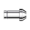 Port Connector - 1/8 - Brass - Part #: SCP-2-BS (SCP-2-BS, DCP2B, 2PCBR, 767HLPB1/8X1/8, 2DPCU2BRAS, 2PC2B, IBD2PC, SPC2B, B201PC)