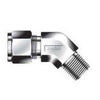 45 Degree Male Elbow - 3/8 - 3/8 - Stainless Steel - Part #: SLBMO-6-6N-S6