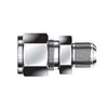 AN Union - 3/8 - 3/8 - Stainless Steel, Part #: SUAO-6-6-S6-SN