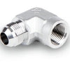 Female Elbow - 7/16-20 Male JIC - 1/4 in. Female NPT - Part #: JLF-4T-02N-S6