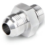 O-Seal Unf Male  Connector - 3/4-16 Male JIC - 3/4-16 Male SAE/MS Straight with O-Ring - Part #: JMCS-8T-08U-S6