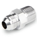 Male Connector - 7/16-20 Male JIC - 1/4 in. Male NPT - Part #: JMC-4T-02N-S6