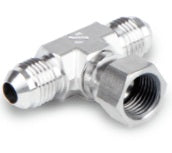 Swivel Branch Tee - 1/2-20 Male JIC-1/2-20 Female JIC Swivel - Part #: JSTB-5T-S6