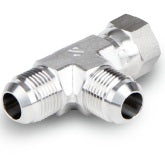 Swivel Run Tee - 1-5/16-12 Male JIC-1-5/16-12 Female JIC Swivel - Part #: JSTR-16T-S6
