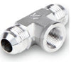 Female Branch Tee - 1-5/8-12 Male JIC - 1-1/4 in. Female NPT - Part #: JTBF-20T-10N-S6