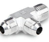 Male Run Tee - 3/8-24 Male JIC - 1/8 in. Male NPT - Part #: JTRM-3T-01N-S6