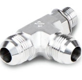 O-Seal Unf Run Tee - 2-1/2-12 Male JIC - 2-1/2-12  Male SAE/MS Straight with O-Ring - Part #: JTRS-32T-32U-S6