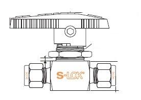 2-Way - 1/2 - Stainless Steel - 6000psi - Part #: SBV1H-F-8N-PC-S6