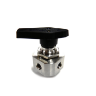 4-Way Switching Valve - 1/8 - Stainless Steel - 3000psi - Part #: SBV2-4W-F-2N-S6