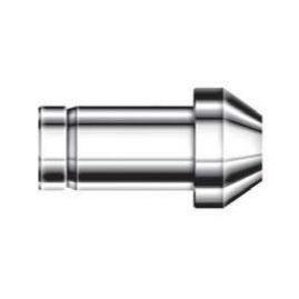 Port Connector - 1/2 - Stainless Steel - Part #: SCP-8-S6 (SCP-8-S6, DCP8S, 8PC316, 767HLPSS1/2X1/2, 8DPCU8S316, 8PC8316, ISSD8PC, SPC8316, SS811PC)