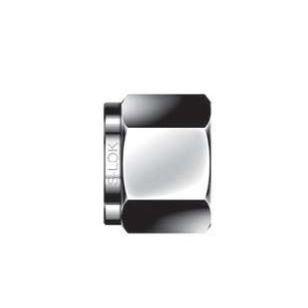 Nut - 1/16 - Brass, Part #: SN-1-BS (SN-1-BS, D1B, DN1B, 1NBR, 761HLB1/16, DN1BRAS, IBD1N, SN1B, B1021)