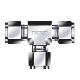 Tube Union Tee - 1/16 - Stainless Steel - Part #: STO-1-S6 (STO-1-S6, 111JBZSS, ISSU1UT)