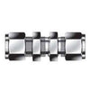 Bulkhead Tube Union - 3/4 - Stainless Steel - Part #: SUBO-12-S6 (SUBO-12-S6, DUBZ12S, 1212WBZSS, ISSU12BU)